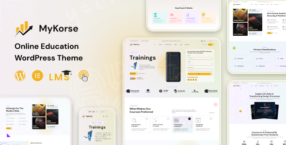 MyKorse – Education WordPress Theme