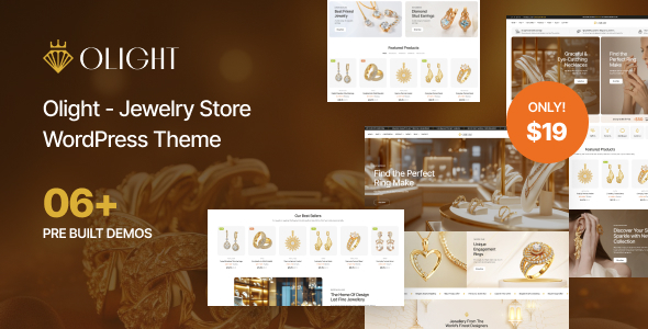 Olight – Jewelry Store WordPress Theme