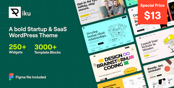 Piku – Startup SaaS WordPress Theme