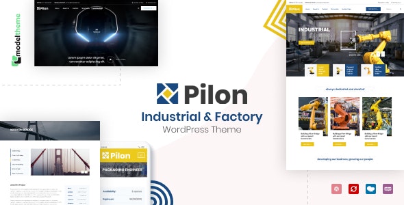 Pilon – Industrial Factory WordPress Theme