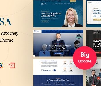 Privsa – Attorney and Lawyer WordPress Theme