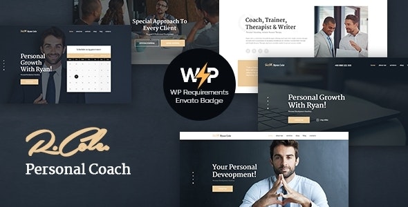 R.Cole | Life Business Coaching WordPress Theme