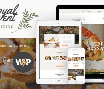 Royal Event | Catering  Wedding Chef WordPress Theme
