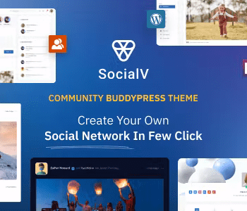 SocialV – Social Network and Community BuddyPress Theme 2.0.9