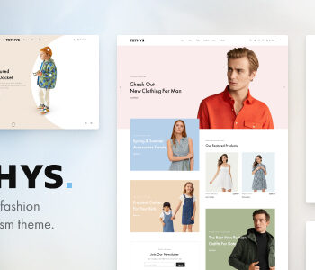 Tethys – Fashion and Minimalism Theme