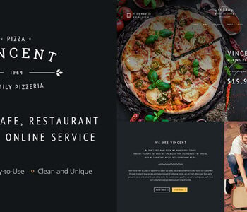 Vincent | Restaurant WordPress Theme