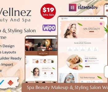 Wellnez – Beauty Spa Wellness Salon WordPress Theme