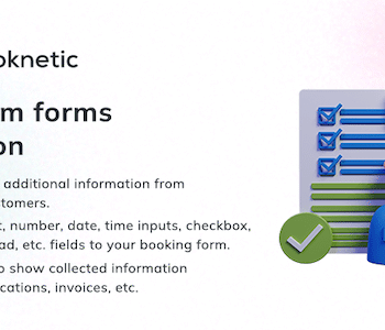 WordPress Appointment Booking Plugin with Custom Forms – Addons Booknetic