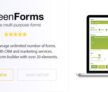 WordPress Form Builder – Green Forms