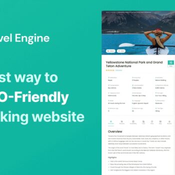 WP Travel Engine – Best Travel Booking WordPress Plugin [Travel Agency – All Add-ons]