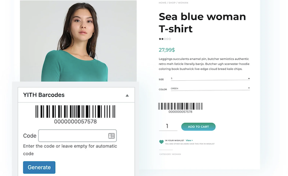 YITH WooCommerce Barcodes and QR Codes Premium