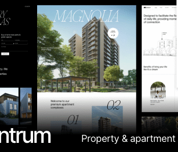 Zentrum – Property  Apartment Showcase WordPress Theme