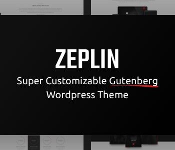 Zeplin | Creative WordPress Theme