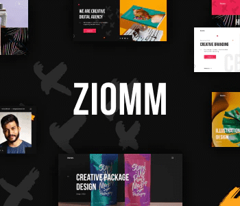 Ziomm – Creative Agency & Portfolio WordPress Theme