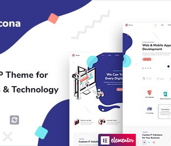 Zircona – IT Solutions  Technology WordPress Theme