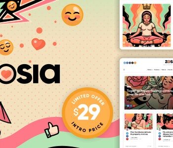 Zosia – Personal WordPress Blog Theme