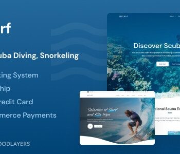 Zurf – Surfing and Diving WordPress